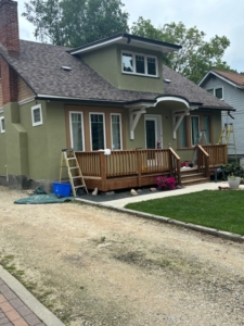 Tear down and new acrylic stucco Winnipeg