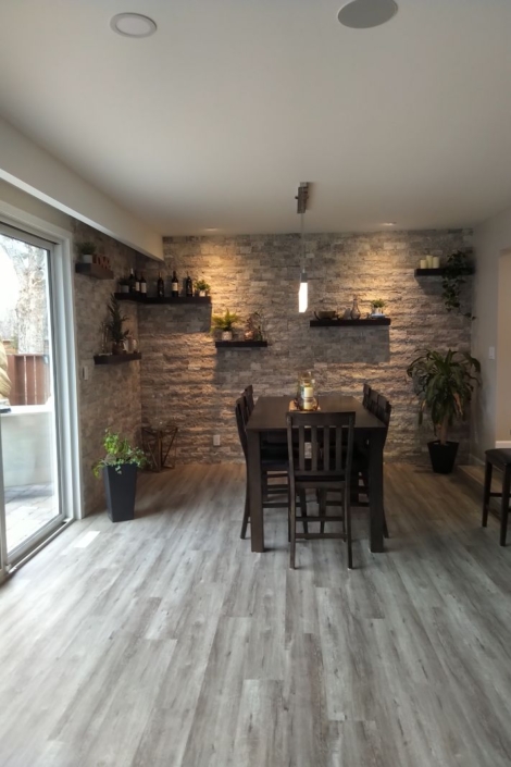Interior cultured stone services Winnipeg